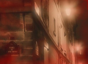 Calle Oscura en Fin de Noche